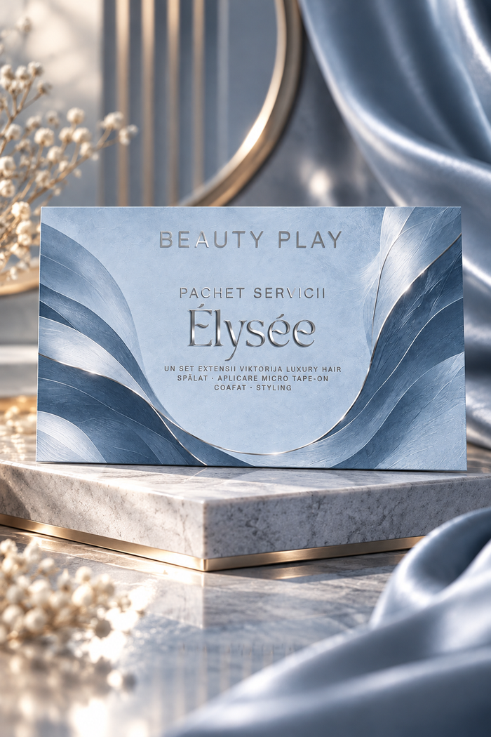 Élysée – Pachet Premium de Servicii, Extensii Păr Micro Tape-On | Beauty Play